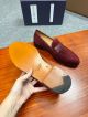 J.M.WESTON Man Red Calfskin Business Leather Shoes 042849 (6)_th.jpg